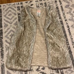 Cute fur vest!